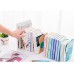 Toytexx Foldable Bookshelf Retractable Metal Bookstand with Lovely Cat Pattern，Ideal for Storage Book,Magazine